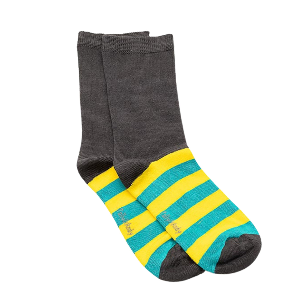 School Sneaky Grey Bamboo Socks (seamless toe)