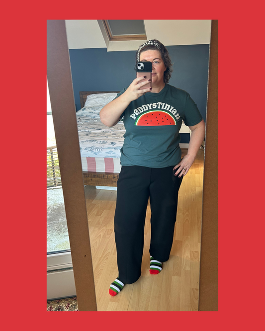 Palestinian Stripe Seamless Bamboo Socks