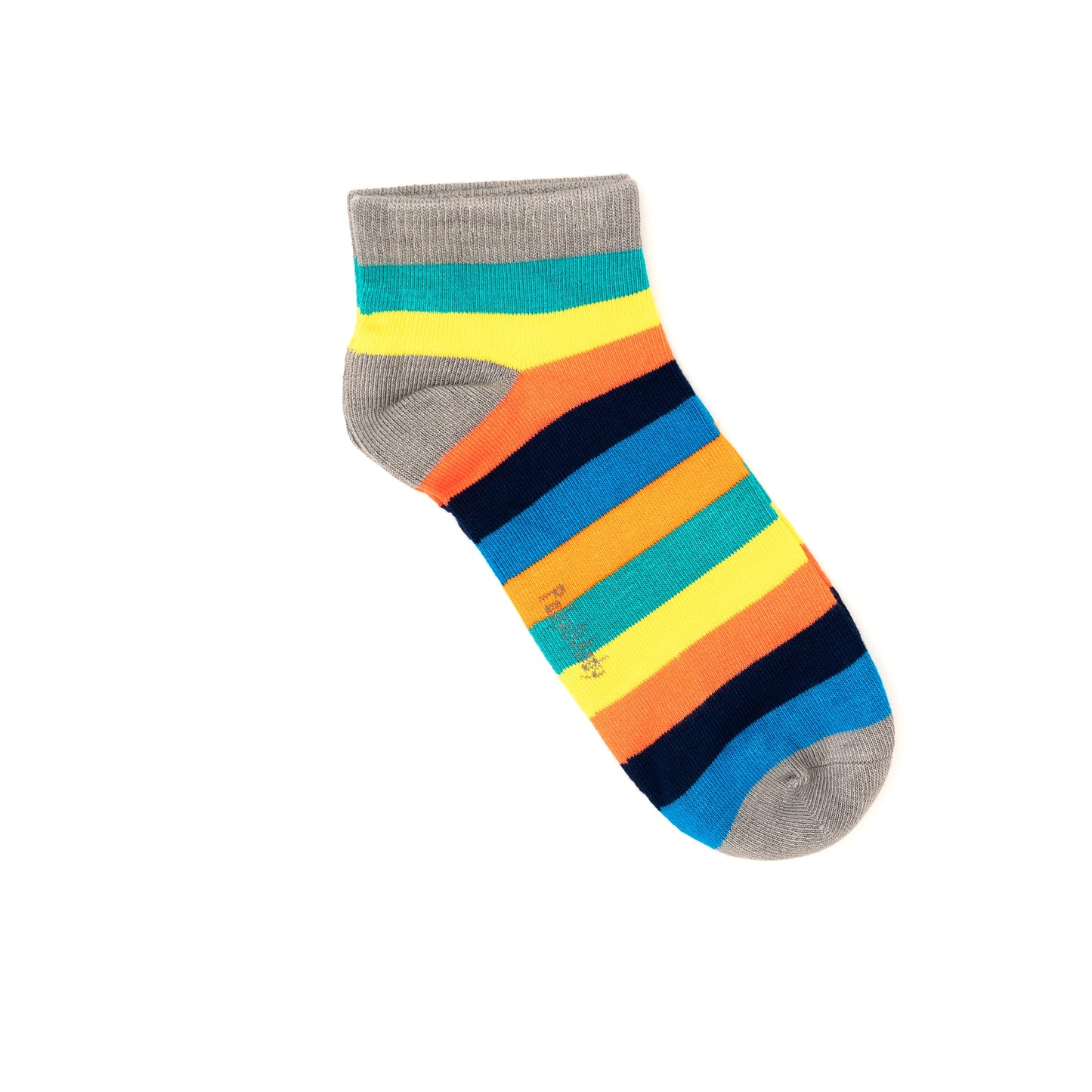 Rainbow Bamboo Ankle Sock (seamless toe)