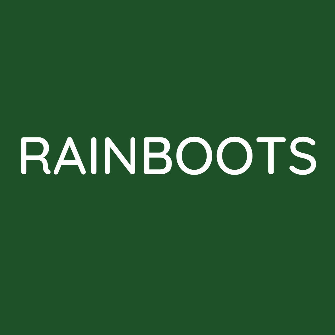 Sustainable Bamboo Lined Rubber Rainboots