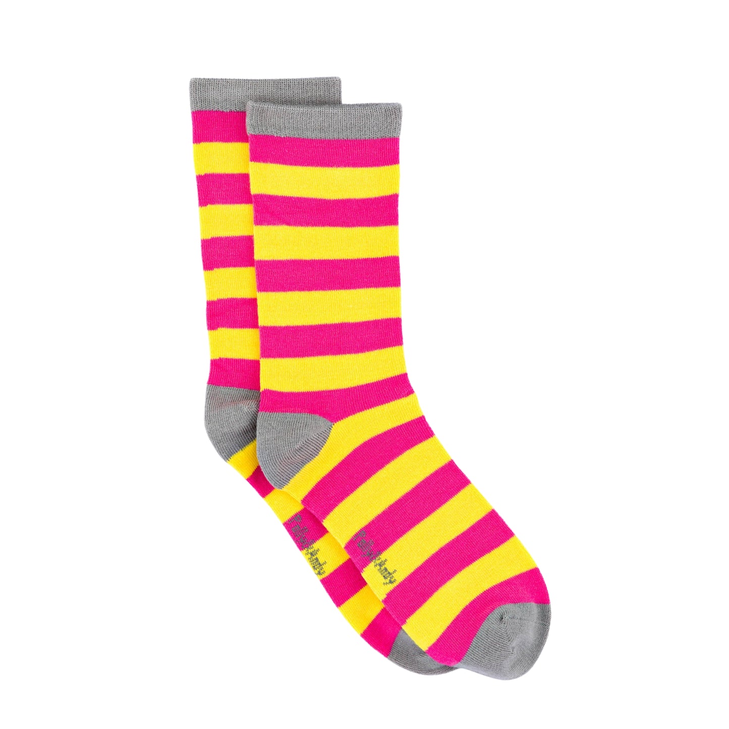 Fruit Salad Stripe Bamboo Sock (seamless toe)