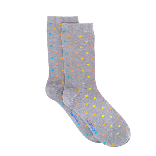 Soft Top - Bamboo Dots Seamless Sock