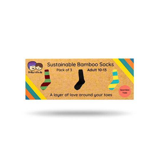 Build A Bamboo Sock Box - Soft Top Adult UK 10-13