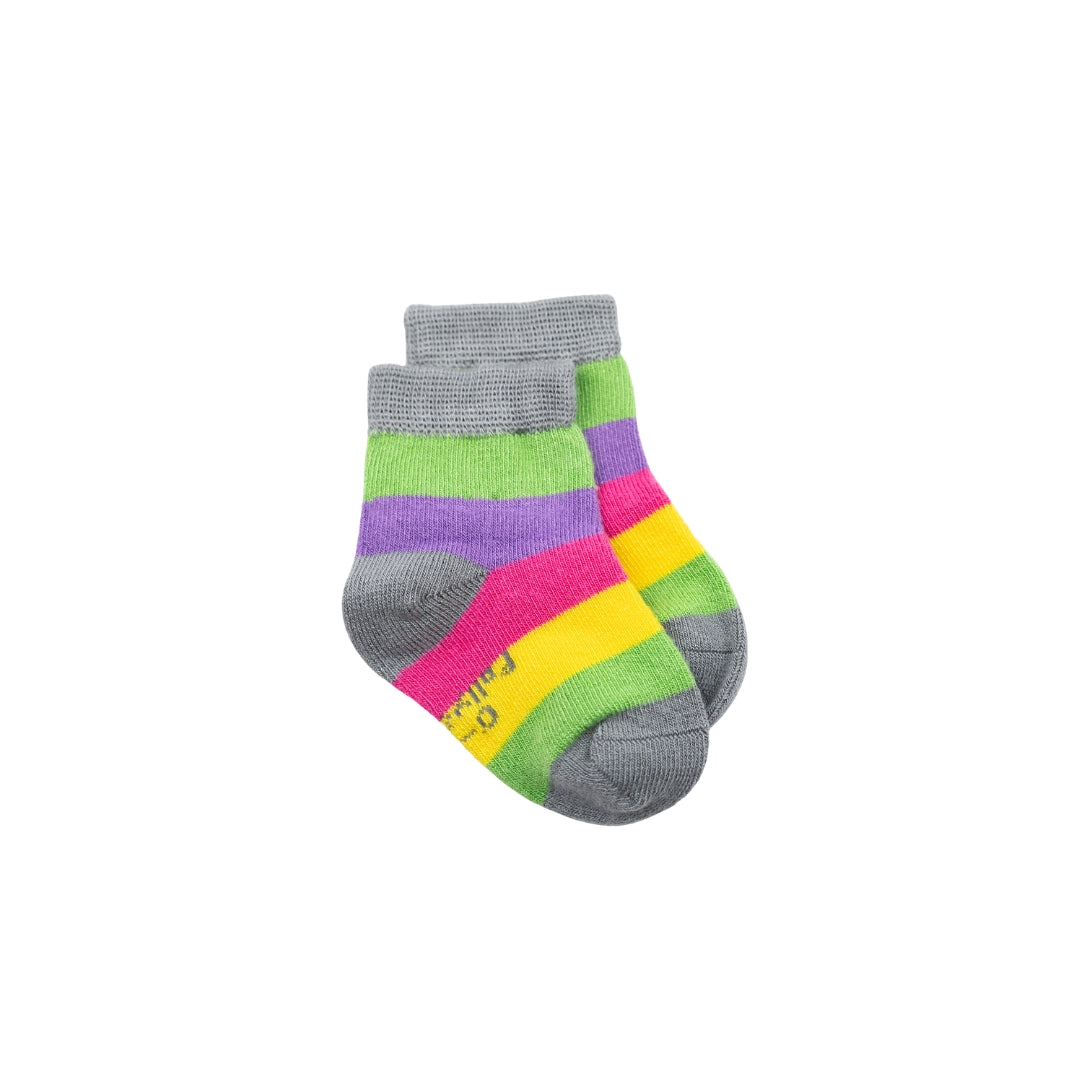 Candy Stripe Seamless Bamboo Sock