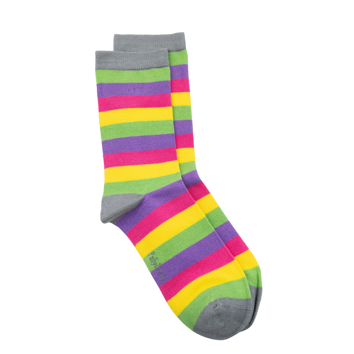 Candy Stripe Seamless Bamboo Sock