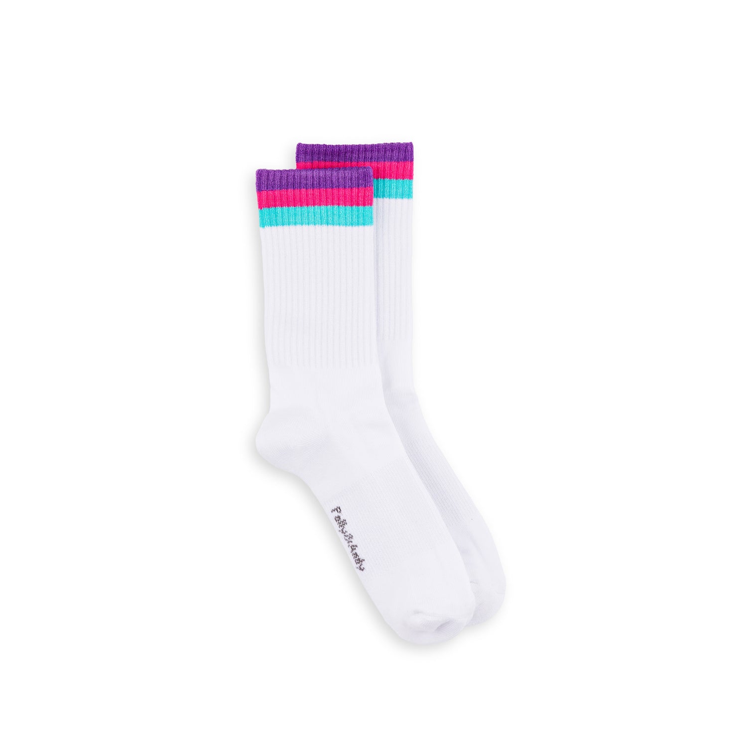 white bamboo hiking socks