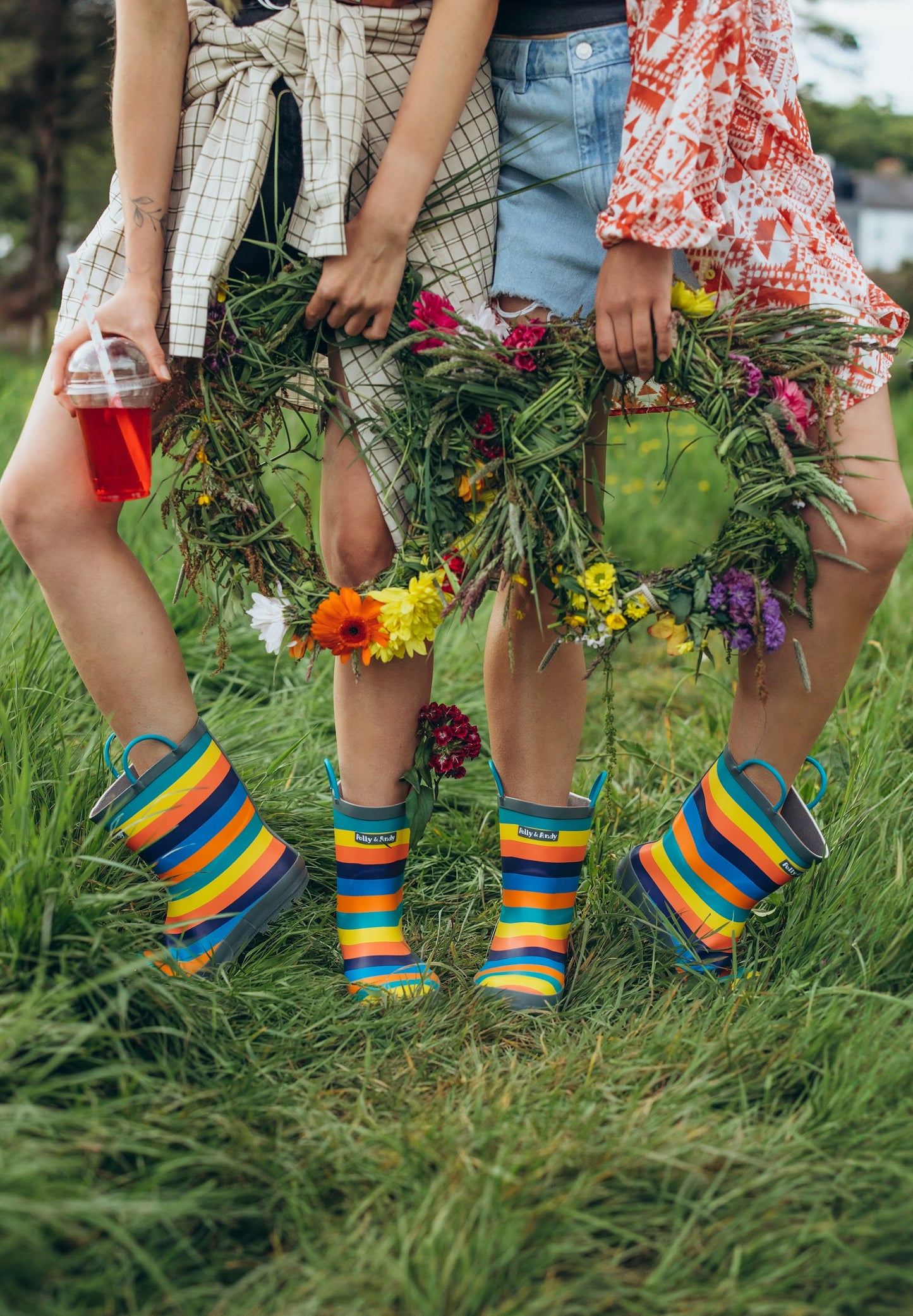 Sustainable Rainboots which Includes a FREE canvas carry bag - 50% off with code HALF