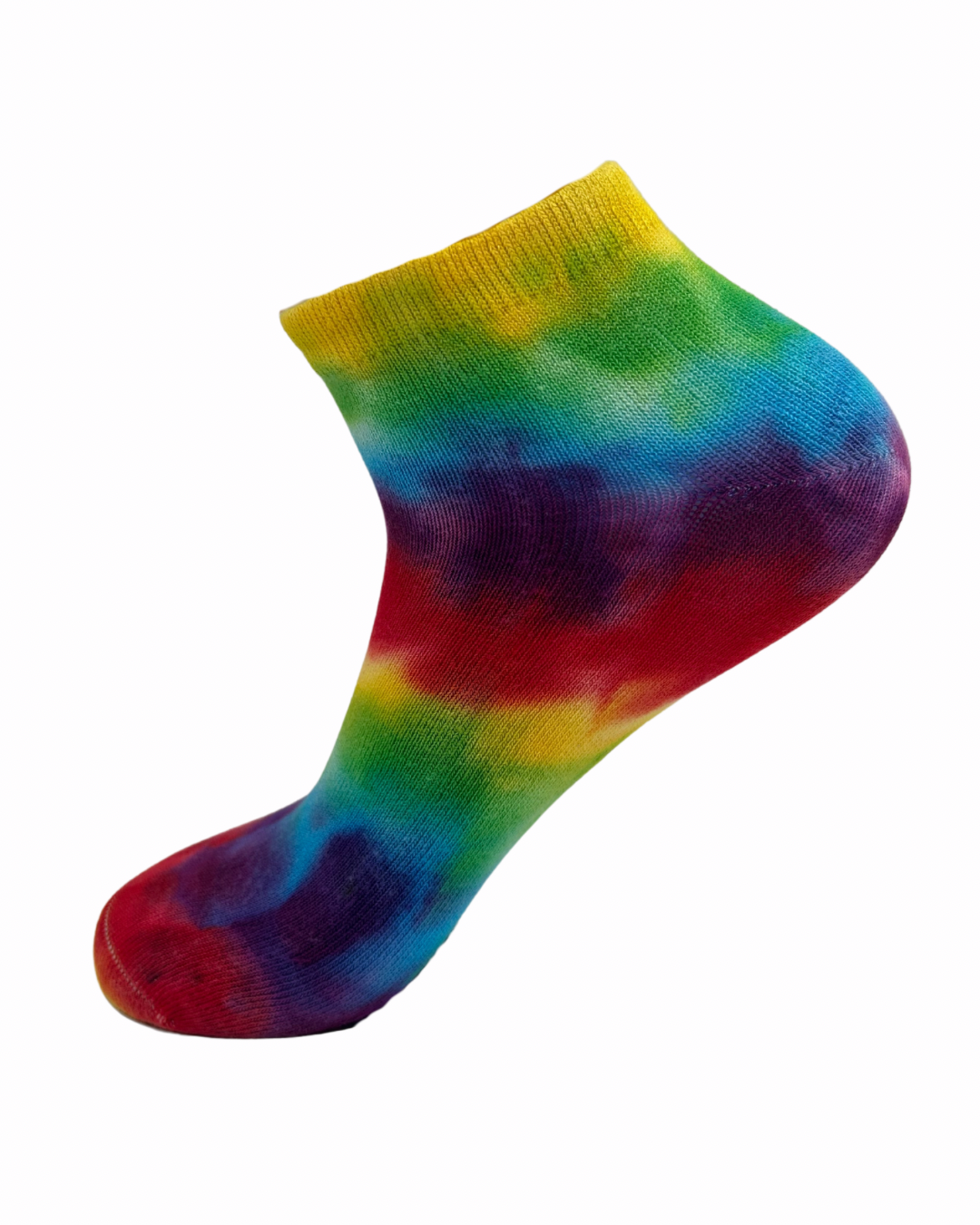 Tie Dye Bamboo Ankle Sock (seamless toe)