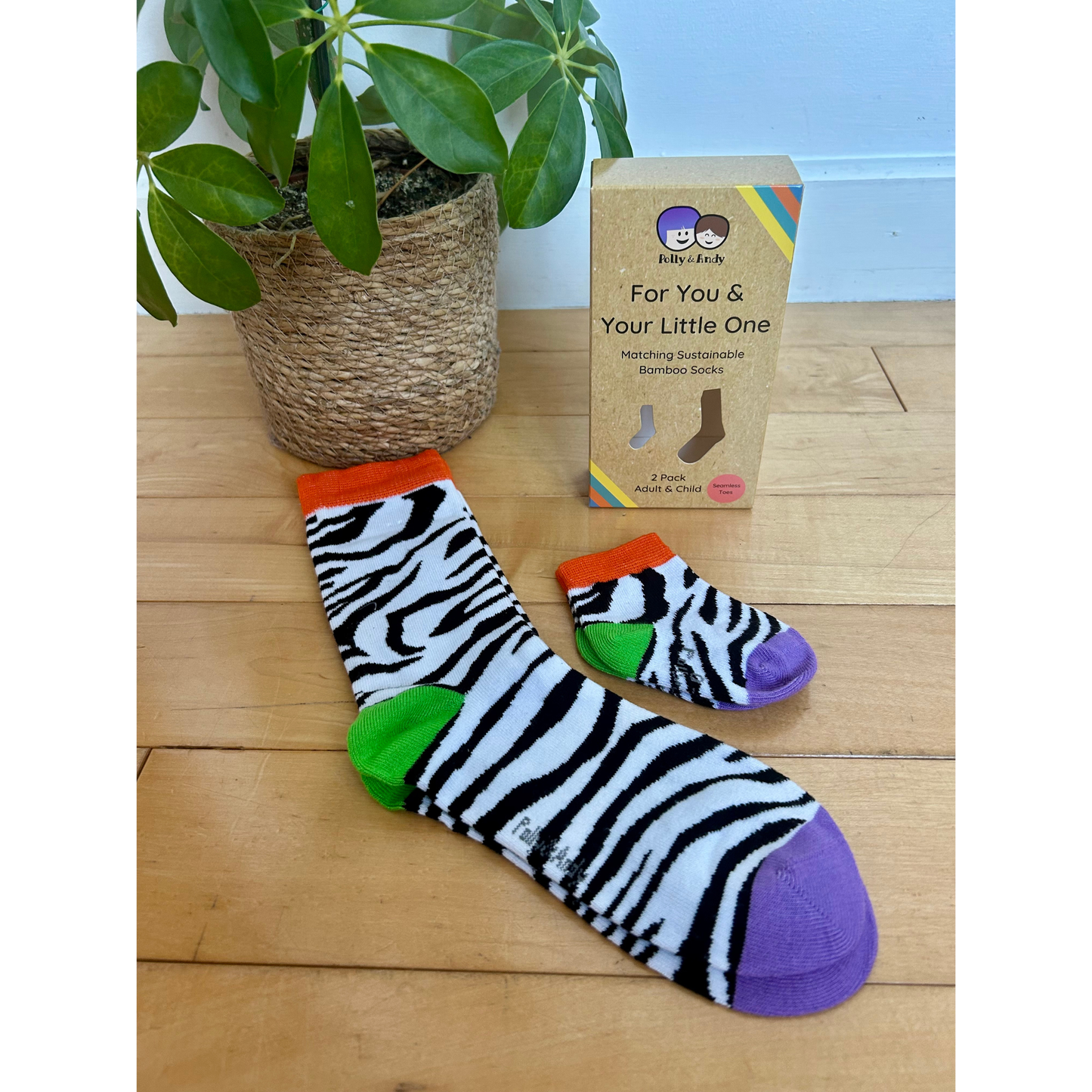 Build Bamboo Sock Box - For You & Your Little One