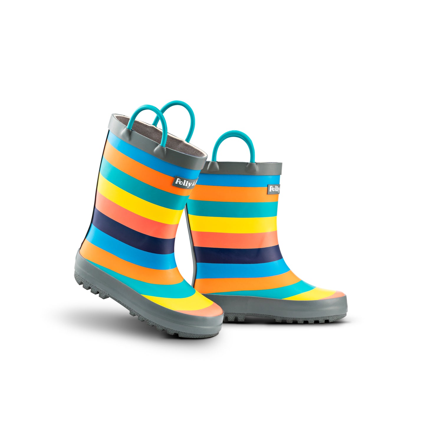 APRIL LAUNCH OFFER! Order your Sustainable Rainboots which Includes FREE shipping AND a free pair of rainbow knee high bamboo socks