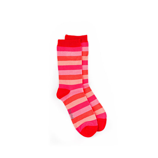 Soft Top - Sunset Stripe Seamless Sock