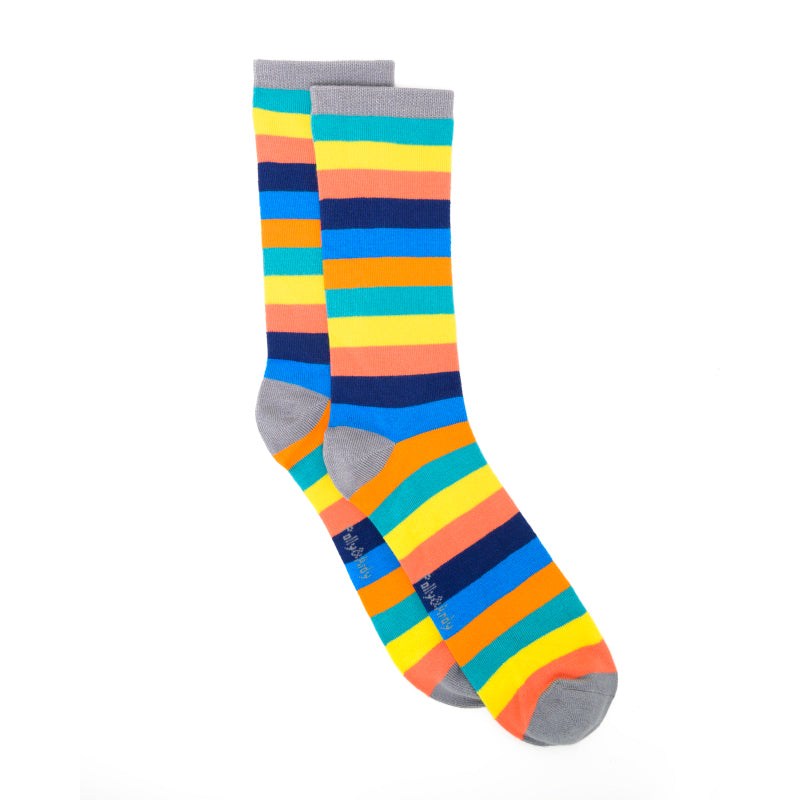 Rainbow Bamboo Sock (seamless toe)