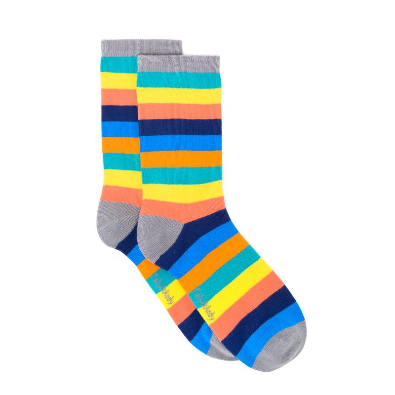 Rainbow Bamboo Sock (seamless toe)