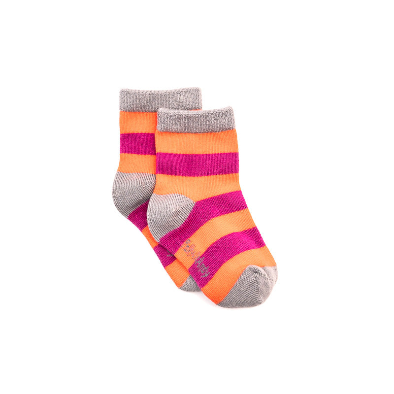 Pink & Purple Bamboo Sock (seamless toe)