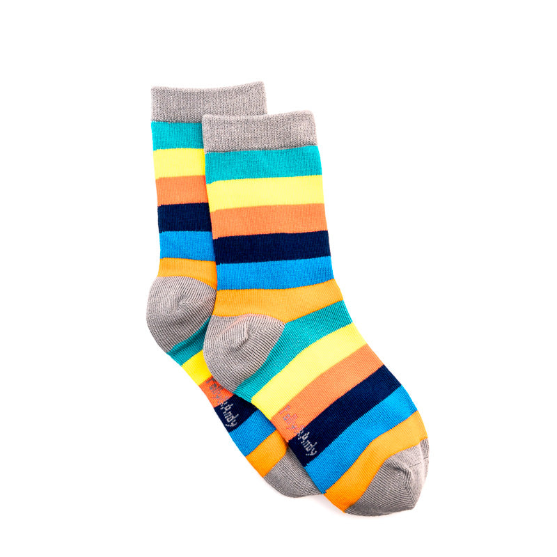 Rainbow Bamboo Sock (seamless toe)