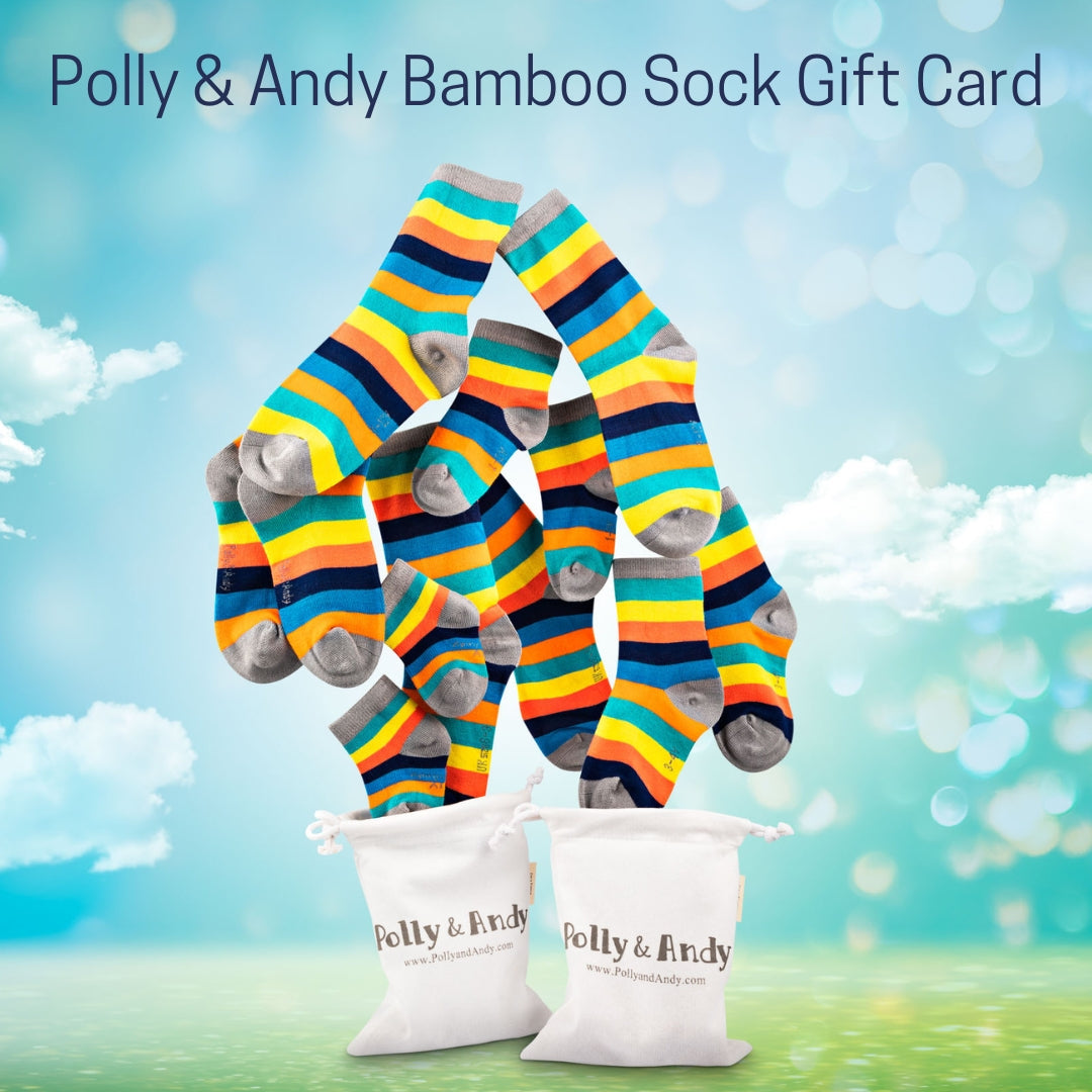 Polly & Andy Bamboo Sock Gift Card