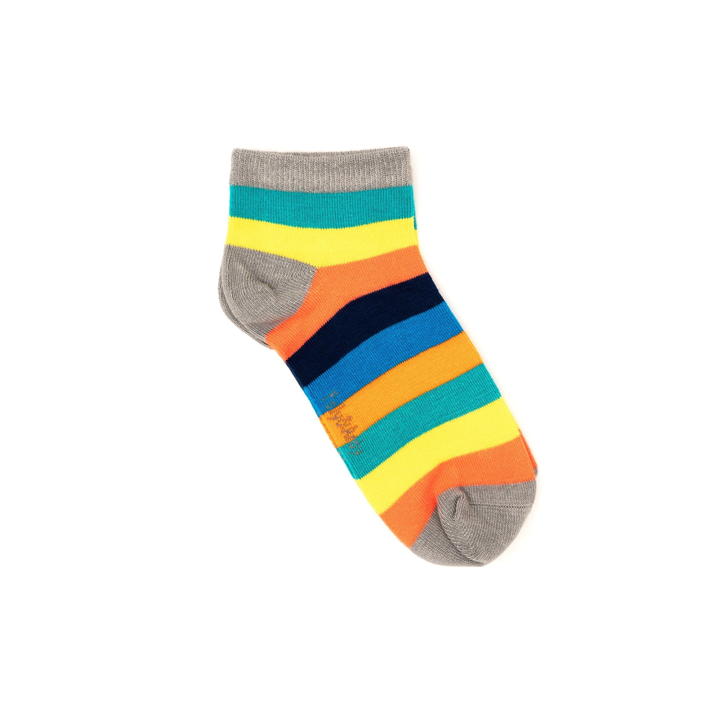 Rainbow Bamboo Ankle Sock (seamless toe)